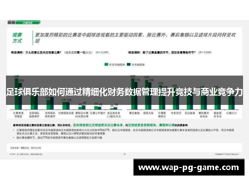 足球俱乐部如何通过精细化财务数据管理提升竞技与商业竞争力