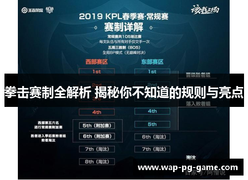 拳击赛制全解析 揭秘你不知道的规则与亮点